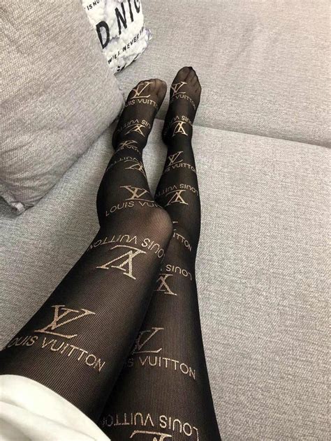 louis vuitton monogram stockings